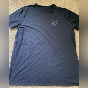 Men's lululemon XL navy "Vail" shirt